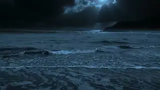 Looking for peace of mind? Here's the solution.🌊😴 Relaxing Ocean Sound At Night