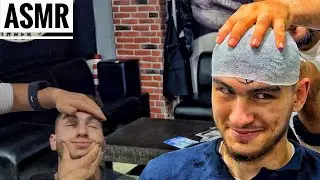 ASMR SLEEP HEAD MASSAGE • RELAXİNG TURKİSH BARBER THERAPY
