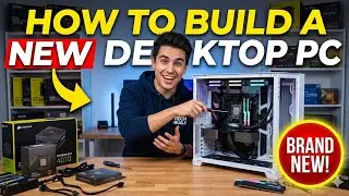 How to assemble a brand new desktop computer