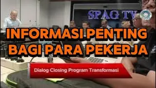Sosial Dialog antara SPAG dengan Perusahaan terkait program Transformasi serta strategi bisnis AQUA