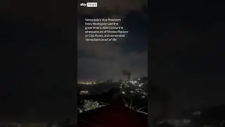 Helicopters seen over Venezuela as Trump says leader Maduro captured