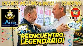 Nico Scarpino junto al Vicente Mellino en La Cocina de Ana Mellino Sabores de Mar