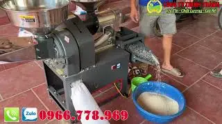 Máy Xát Gạo INOX 3 Chức Năng Mới Nhất Mẫu Gia Đình