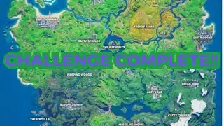 Visit All Named LOCATIONS In a SINGLE MATCH | Fortnite XP Xtravaganza Week 1 | WisoManiaX