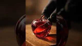 🍎 Satisfying ASMR Ruby Apple Cutting | Crisp & Juicy Sounds