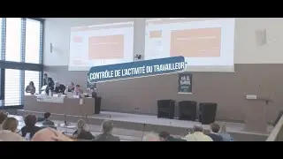 [COLLOQUE IA & TRAVAIL] Table ronde Contr&ocirc;le de l'activit&eacute; du travailleur