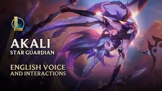 Akali (Star Guardian) - English Interactions - League of Legends