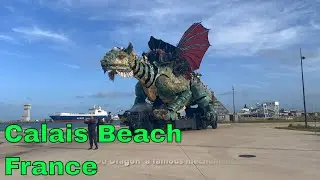 Calais walkthrough - virtual stroll around coastal elegance of France [4K UHD]