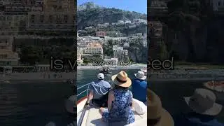 An Amalfi Coast boat day! #boat #boattrip #positano #capri #amalficoast #culinarytour #foodie
