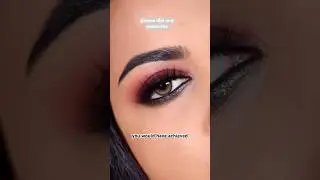 black dress ke sath matching eye makeup tutorial #eyemakeup #viral