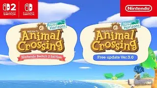 Animal Crossing: New Horizons - Nintendo Switch 2 Edition - Announcement Trailer 2160p