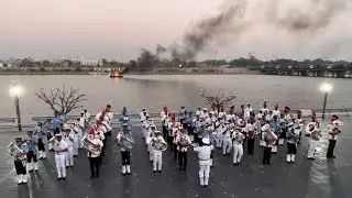 Full video of Tri service&rsquo;s band of Indian defence forces #defexpo2022 #india #ellis #ahmedabad