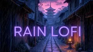 Rainy Night in Kyoto | Ancient Japanese Street Rain