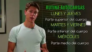 Todo sobre las autocargas o el entrenamiento con el propio peso