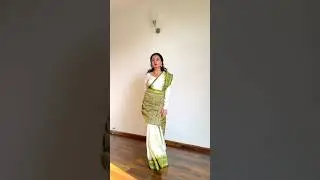 Santhal Drape | How to wear odia saree #sareefashion #viral #shorts #ytshorts