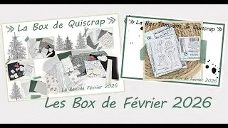 Les Box de Février 2026 en video