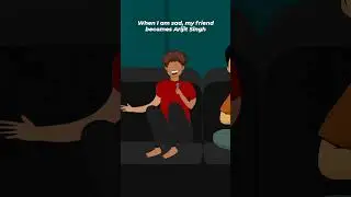 Funny 2-D cartoon video🤣 #funnycartoon#ytshorts#sad #best #friends #2danimation #tag #whatsappstatu