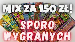 Zdrapki Lotto👉MIX ZA 150 ZŁ🤑SPORO WYGRANYCH🤩WOOW🥰