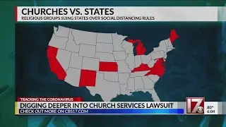 NC joins growing list of states where church leaders sue governors over social distancing