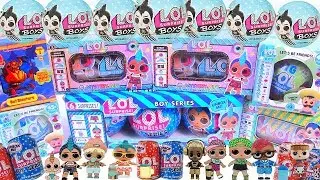 15 NEW LOL Surprise BOYS Big Brother Mystery Blind Bags ABRINDO LOL MENINO REAL vs FAKE Doll Open