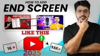 How To Add Endscreen in YouTube Video / Endscreen Kaise Add Kare Hindi ||