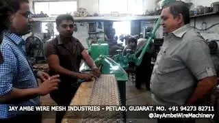 Semiautomatic Chain-link Fence Machine (Four Speed GearBox Model)