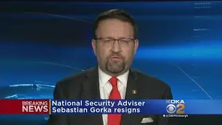 Trump National Security Aide Sebastian Gorka Leaves White House