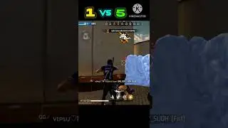 Impossible clutch 1 vs 4🥵🤯by VIPSU 😈 can I kill #shorts #freefire