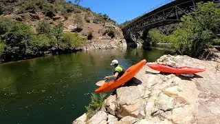 whitewater kayak: The Seal Launch