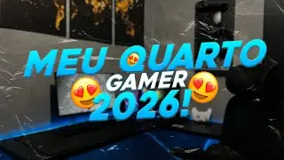 Meu QUARTO/SETUP GAMER de 2026!