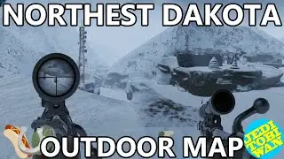 Northest Dakota - Take & Hold Official Outdoor Map - Hot Dogs, Horseshoes & Hand Grenades