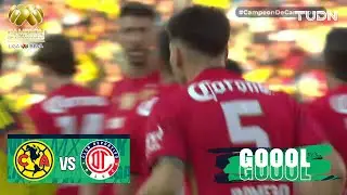 &iexcl;Qu&eacute; golazo! Romero acaba de empatar | Am&eacute;rica 1-1 Toluca | Campe&oacute;n de Campeones - Final 2025 | TUDN