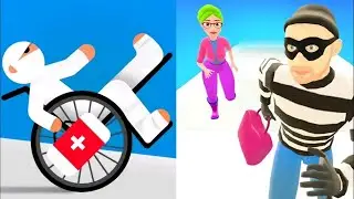 Stumble Girl run gameplay walkthrough android Ios