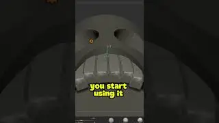 ZBRUSH MEGA TIPS - BEND ARC #3d #zbrush ##zbrushtutorial #zbrushtips #sculpting