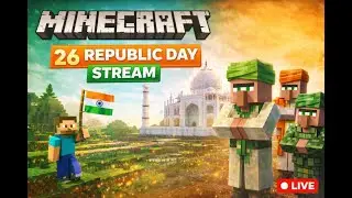 Minecraft SMP Republic Day Celebration | Another Day Another Game | Live Stream |