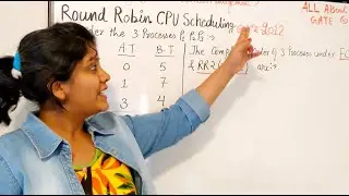 Round Robin Previous Year Gate Questions | GATE 2012 | OS QuickR Session 23