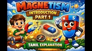 Magnetism Introduction 🧲 – Part 1 | Class 6 Science | Tamil Explanation