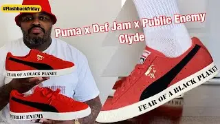 Flashback Friday: Puma x Def Jam x Public Enemy Clyde Review/On Feet