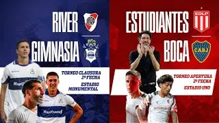 🔴EN VIVO |  RIVER - GELP Y EDLP - BOCA | TORNEO APERTURA 2026 | TIEMPO DE F&Ugrave;TBOL | LA CIELO 103.5
