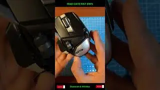 MAD CATZ RAT DWS bluetooth and wireless gaming mouse