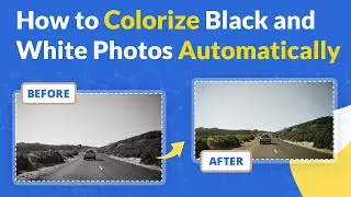 Colorize Black and White Photos 100% Automatically