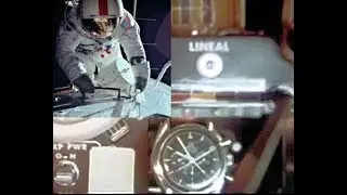 Apollo Omega Speedmaster working in space. Actual close up video. Omega Fan Man