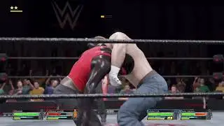 Jordan Samuel & Brianna vs Adam CN & Kate - WWE 2k22 