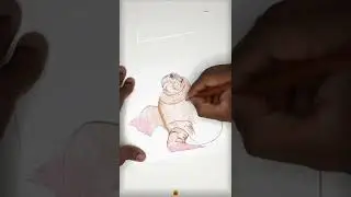 A to Z Animal Drawing Series| W for Walrus |shorts| Colour Pencil|Easy|Learn|For Kids| No.23|
