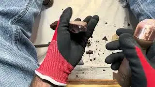 #180 Flintknapping Triple flow. #arrowheads #flintknapping #art #hobby #anxiety 