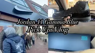 Jordan 11 Gamma Blue (Pick Ups Vlog)