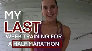 HALF MARATHON TRAINING: week 7🏃‍♀️‼️