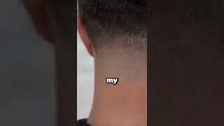 Ваш парикмахер делает такую ​​четкую отделку?? 😱✂️