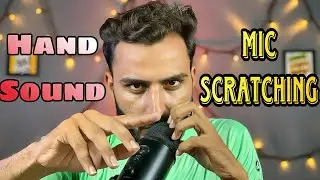 Asmr Hand Sound||Mic Scratching For Sleep #asmrhandsound #asmrmicscratching #asmrsleep