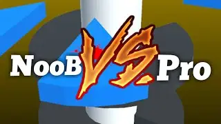 Helix Jump: NooB vs Pro